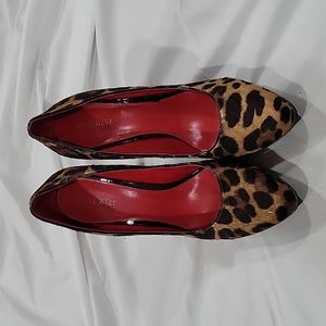 Leopard heels